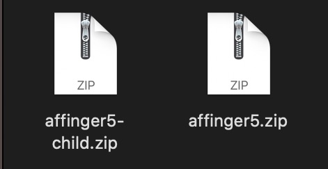 affinger-install-zip