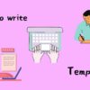 writing-template
